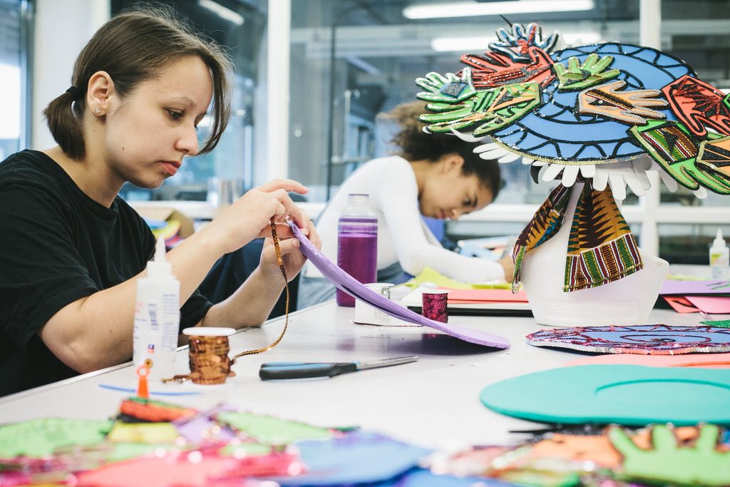 CultureMix Carnival of the World costume workshops by Salvo Toscano