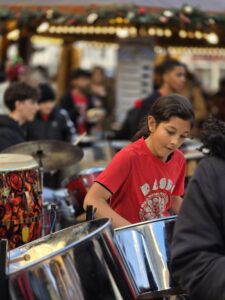 Qaataadah on doubles - RASPO Calypso & Carols 2025 image by Julia Brazil